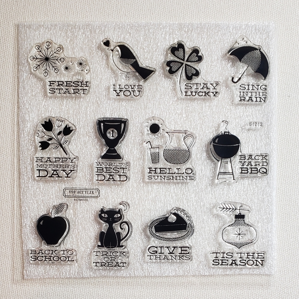 CTMH S1212 Year Round Cheer Stamps